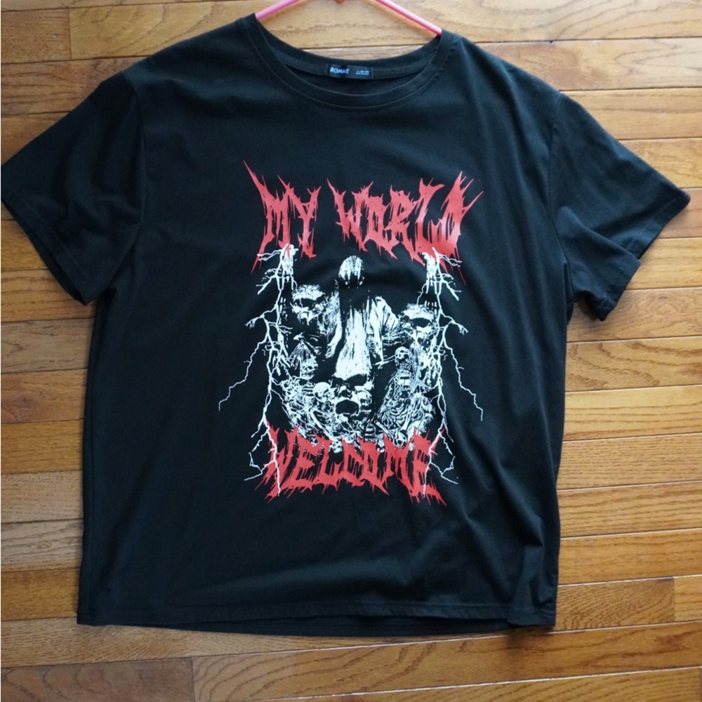 Black Graphic T-Shirt